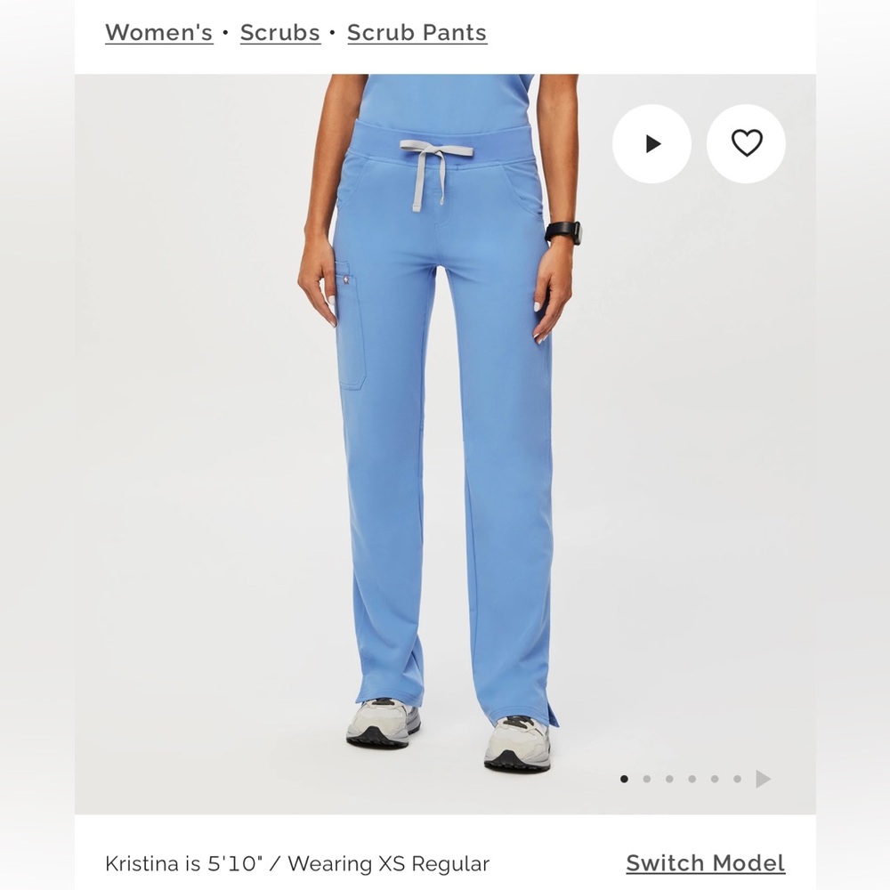 Figs Kade scrub pants (Medium Tall)